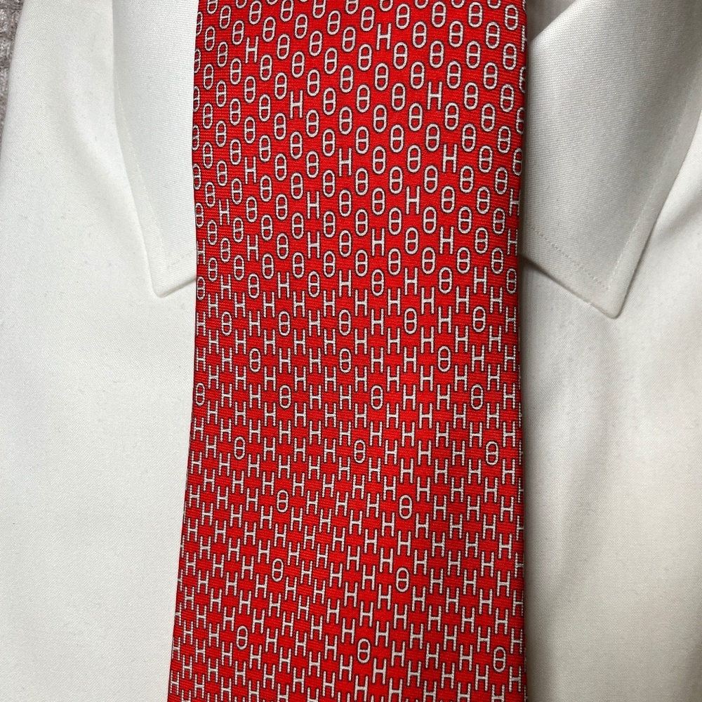 Hermes Silk Tie - Tall/XLO